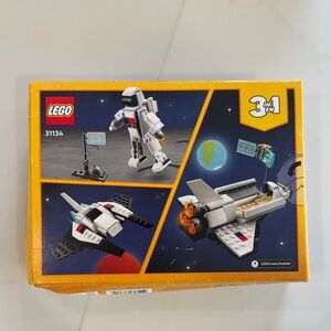 LEGO 3-in-1 Space Adventure Set - Black, White, Gray